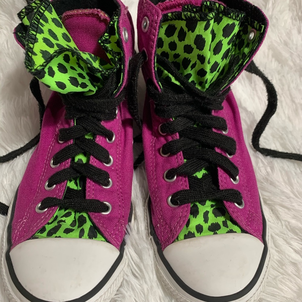 Converse neon high tops - Picture 5 of 11